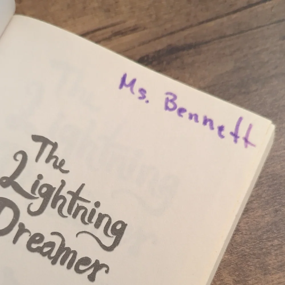 The Lightning Dreamer Book - Picture 3 of 3